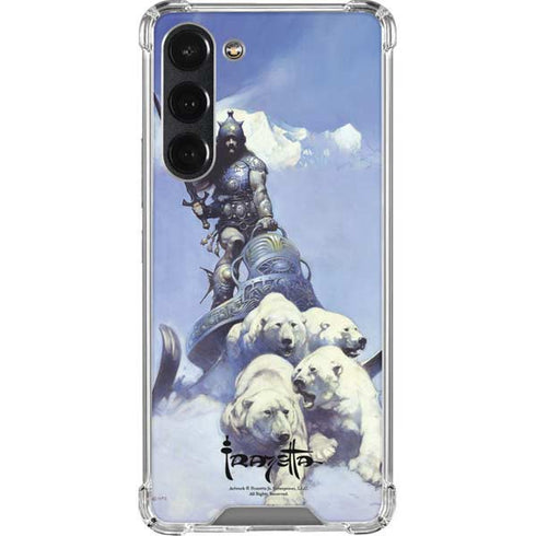 Frazetta Sliver Warrior Galaxy S23 Plus Clear Case
